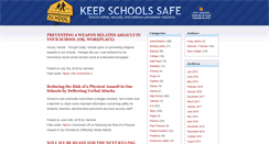 Desktop Screenshot of keepschoolssafe.org